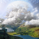Artist’s concept of the proposed Growth-Adapted Tensegrity Structures / Peter Rubin via NASA